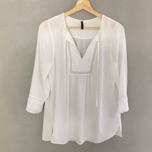 NYDJ Tops - NYDJ Detailed Blouse